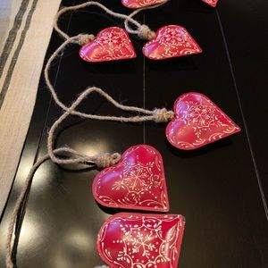 Metal Heart Garland